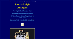 Desktop Screenshot of laurieleighantiques.com